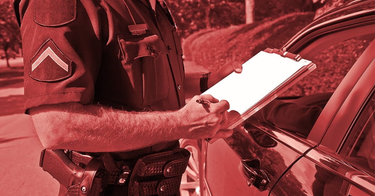 How to get out of a traffic ticket if you drive for uber or lyft